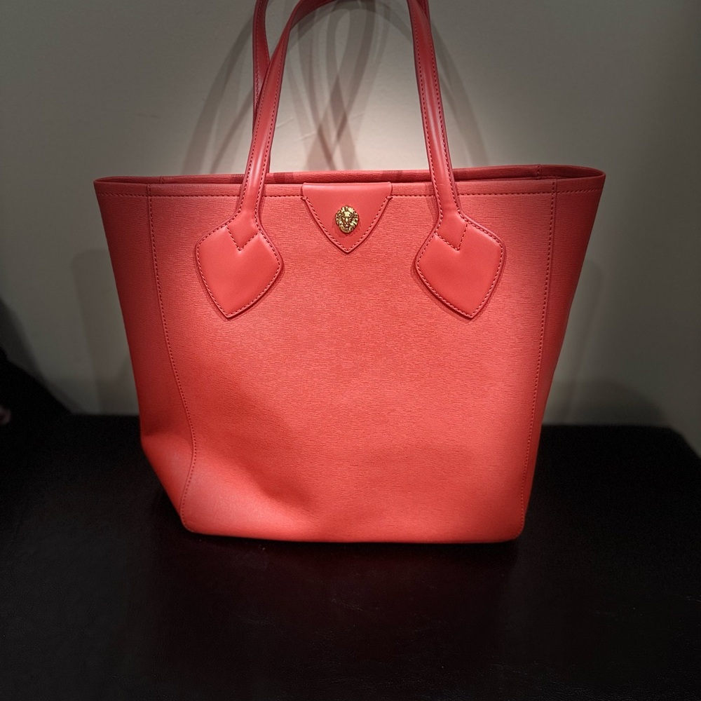Anne Klein Pink Tote Bag with Structured Design